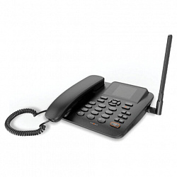 Телефон сотовый офисный TEXET FX-200, 2 SIM, 2,4", 512 Мб, microSD, FM, MP3, Bluetooth, спикерфон,черный, 127315