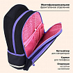 Рюкзак BRAUBERG OPTIMA, 2 отделения, с брелоком, "Сияющий котик", 36х27х18 см, 274417