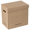 Короб архивный "Делопроизводство" (325х235х325 мм), с крышкой, гофрокартон, BRAUBERG, 129999