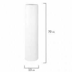 Простыня белая рулонная с перфорацией 100 шт., 70х200 см, спанбонд 15 г/м2, LAIMA ADVANCED, 631138