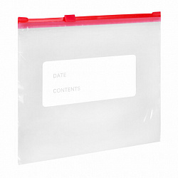 Пакеты для заморозки продуктов, КОМПЛЕКТ 25 шт. (15/1 л, 10/3 л), с замком "слайдер", LAIMA