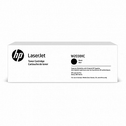 Картридж лазерный HP (W2030X) для HP Color LaserJet M454dn/M479dw и др, №415X, черный, оригинальный, ресурс 7500 страниц, оригинальный