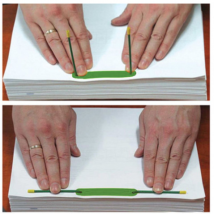 Механизмы для скоросшивания металло-пластиковые, КОМПЛЕКТ 10 шт., 80х200 мм, STAFF, 228475