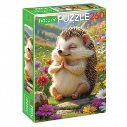 Пазл картонный "МИР ПУШИСТЫХ ЧУДЕС" 260 элементов АССОРТИ, 220х330 мм, HATBER