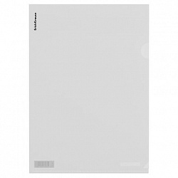 Папка-уголок ERICH KRAUSE "Glossy Classic", A4, прозрачная, ассорти, 50155