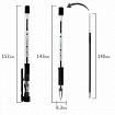 Ручка шариковая с грипом BRAUBERG "X-Writer", ЧЕРНАЯ, узел 0,7 мм, линия письма 0,35 мм, 142404