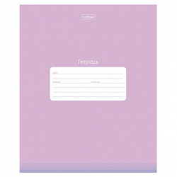 Тетрадь обложка пластик, 18 л., клетка, HATBER, "PROстиль Для девочек" (микс в спайке), 090448, 18Т5В1пл