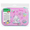 Пенал BRAUBERG KIDS большой удобный с откидной планкой, EVA, 22х15х4 см, "Unicorn dreams", 271557