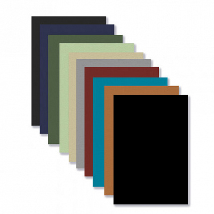 Бумага для пастели АБРАЗИВНАЯ А4 в коробке, 40 листов 8 цветов, 240 г/м2, BRAUBERG AR, 117767