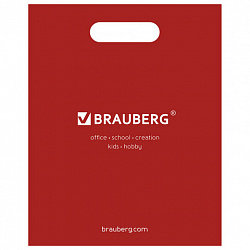 Пакет презентационно-упаковочный BRAUBERG, 40х50 см, усиленная ручка