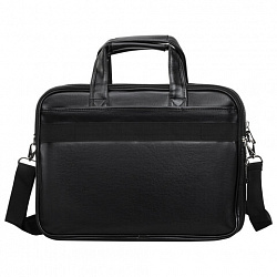 Сумка портфель BRAUBERG DANDY с отделением для ноутбука 15-16", 2 отделения, экокожа, "Quantum", 31х41х15 см, 240511
