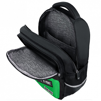 Рюкзак BRAUBERG STAR, 1 отделение, 5 карманов, "Игровой инвентарь", черный, 40x29x13 см, 273133