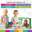 Магнитный конструктор MAGNETIC BUILD BLOCKS-39 "Построй дом", 39 деталей, BRAUBERG KIDS, 663849