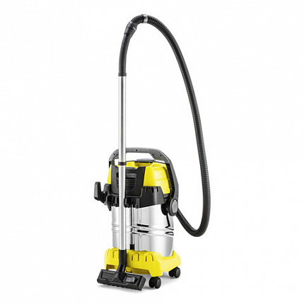Пылесос хозяйственный KARCHER WD 6 PS, мусоросборник 30л, мощность 1300Вт, желтый, 1., 1.628-360.0