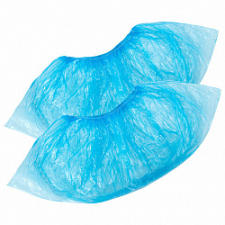 Бахилы КОМПЛЕКТ 2000 штук (1000 пар) СТАНДАРТ, размер 40х14, 16 мкм, 2,2 г, ELEGREEN, 8/1р-С/6000