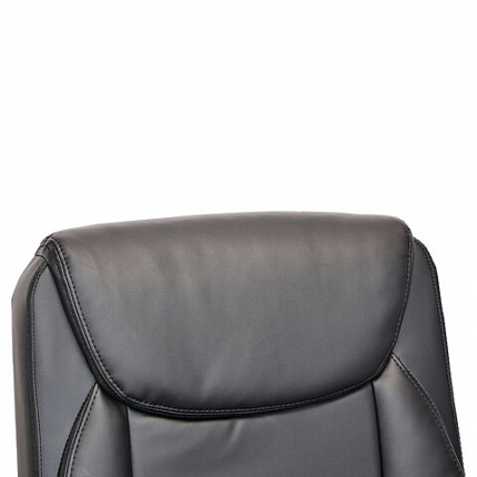 Кресло BRABIX "Forex EX-529", экокожа, разборное пятилучие, черное, 532980