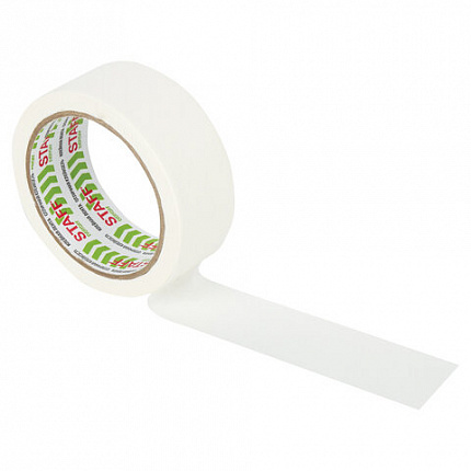 Клейкая лента малярная креппированная 38 мм x 25 м, STAFF, 229059