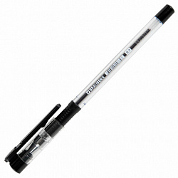 Ручка шариковая с грипом BRAUBERG "X-Writer", ЧЕРНАЯ, узел 0,7 мм, линия письма 0,35 мм, 142404