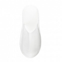 Тапочки одноразовые EVA Classic, закрытые, КОМПЛЕКТ 25 пар, спанбонд + ЭВА, размер 37-42, белые, SMZ, Э/З/Б-№1/25/150