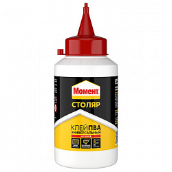 Клей универсальный МОМЕНТ "Столяр", 250 г, ПВА, для различных пород дерева, 1960505