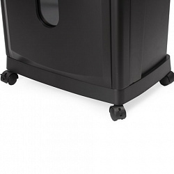 Уничтожитель (шредер) BRAUBERG S18-S, БЕСШУМНЫЙ, 2 уровень секретности, полоски 6 мм, 18 листов, корзина 28 литров, 530961