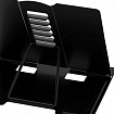 Подставка для книг и учебников BRAUBERG KIDS mini "Black", регулируемый угол наклона, металлическая, 238972