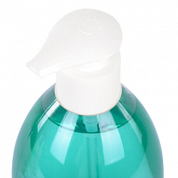 Мыло-крем жидкое с АНТИБАКТЕРИАЛЬНЫМ ЭФФЕКТОМ 1 л ЗОЛОТОЙ ИДЕАЛ "Холодная мята", дозатор, 608285