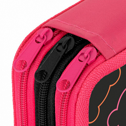 Пенал ПИФАГОР, 3 отделения, ламинированный картон, 19х11 см, "Bears", 273487