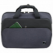 Сумка портфель BRAUBERG MODERN с отделением для ноутбука 15-16", откидная крышка, серая, 29х42х11 см, 270828