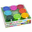 Пластилин-тесто для лепки BRAUBERG KIDS, 8 цветов, 400 г, яркие классические цвета, крышки-штампики, 106720
