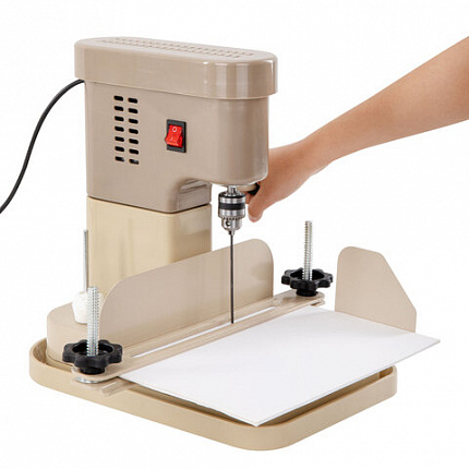 Станок для архивного переплета CROMEX (КРОМЕКС) M368, 250 Вт, с лотком, сшивка до 100 мм (950 листов), 532909