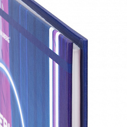 Дневник 5-11 класс 48 л., твердый, BRAUBERG, глянцевая ламинация, с подсказом, "World of future", 106872