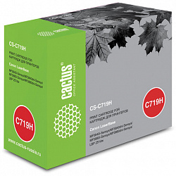 Картридж лазерный CACTUS (CS-C719H) для CANON LBP-6300dn/6650/MF5840/5880, ресурс 6400 стр.