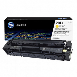 Картридж лазерный HP (CF402A) LaserJet Pro M277n/dw/M252n/dw, №201A, желтый, оригинальный, ресурс 1400 страниц