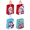Пакет подарочный (1 штука) новогодний, 18х10х23 см, "Christmas Animals", ассорти, ЗОЛОТАЯ СКАЗКА, 591955