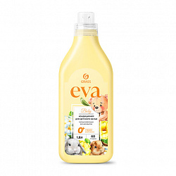 Кондиционер-ополаскиватель для ДЕТСКОГО белья, концентрат, гипоаллергенный 1,8 л, GRASS EVA, 125889