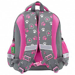 Ранец BRAUBERG KIDS STANDARD, 2 отделения, "Кот-мурлыка", 36х28х14 см, 274427