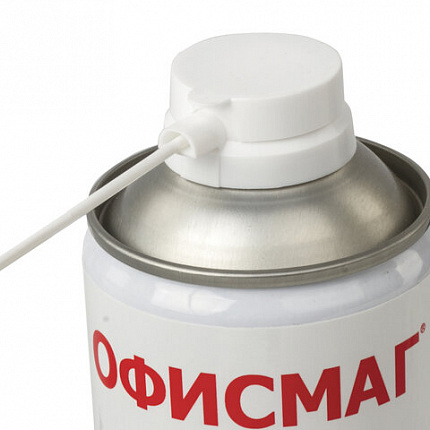Баллон со сжатым воздухом ОФИСМАГ ДЛЯ ОЧИСТКИ ТЕХНИКИ, 520 мл, 511694