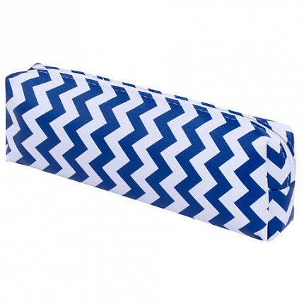 Пенал-косметичка ПИФАГОР, мягкий, "WAVE", прямоугольный, 20х7х4 см, 229264