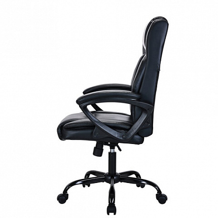 Кресло BRABIX PREMIUM "Oslo EX-549", рециклированная кожа, разборное пятилучие, черное, 532978