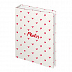 Фотоальбом BRAUBERG "Cute hearts" на 200 фото 10х15 см, твердая обложка, 391427