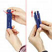 Ластик электрический BRAUBERG "JET", питание от 2 батареек ААА, 8 сменных ластиков, синий, 229616