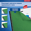Обложки картонные для переплета, А4, КОМПЛЕКТ 100 шт., тиснение под кожу, 230 г/м2, зеленые, BRAUBERG, 530949