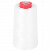 Нитки швейные 40/2 5000 ярд. (4572 м), 1 шт. белые, DEVELIA (Девелиа), 665620