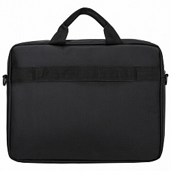 Сумка портфель BRAUBERG PROTECT с отделением для ноутбука 15,6", 2 отделения, черная, 30х40х7 см, 270831