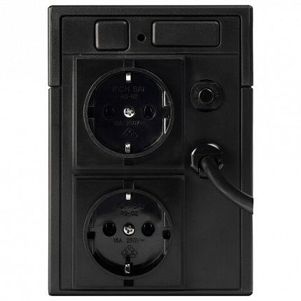 Источник бесперебойного питания SMARTWATT UPS UNI 1050E, 1050 ВА (630 Вт), 2 розетки, 3703020390009