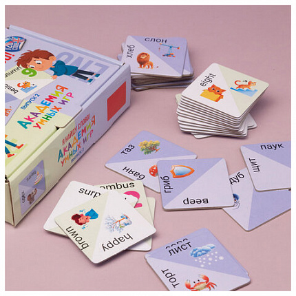 Игра настольная "Я Найду Слово", АССОРТИ, 2 сюжета, HATBER