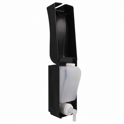 Дозатор для мыла-пены LAIMA PROFESSIONAL ORIGINAL, НАЛИВНОЙ, 0,8 л, черный, ABS-пластик, 605777