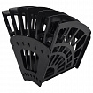 Лоток для бумаг веерный STAFF 7-ми секционный, 6 отделений, сетчатый, черный, 237023