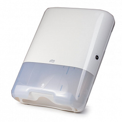 Диспенсер для полотенец TORK (Система H3) Elevation, V-сложения, белый, 553000